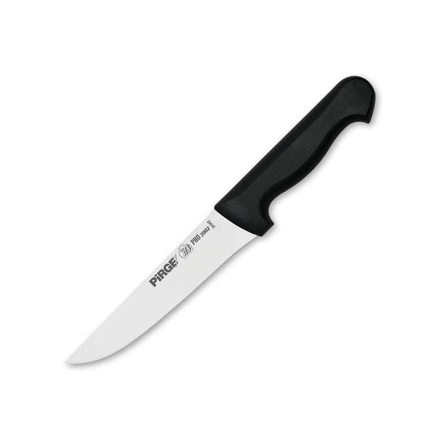 Pro 2002 Süper Tutuş Kasap Bıçağı No:2 16,5 cm Siyah