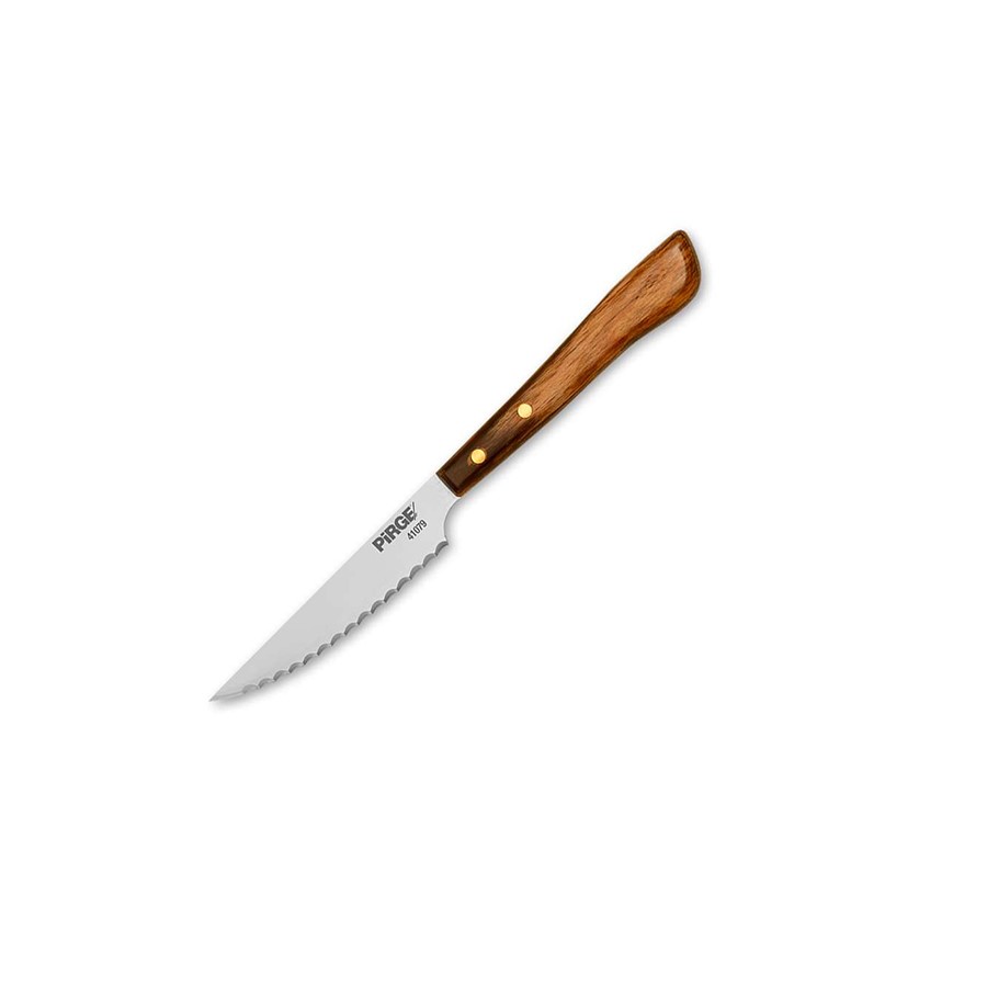 Biftek Bıçağı Polywood Sap 9 cm Kahverengi